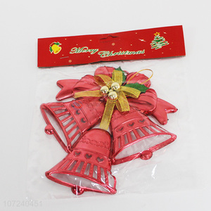 Custom Plastic Bell Christmas Ornament Festival Decoration