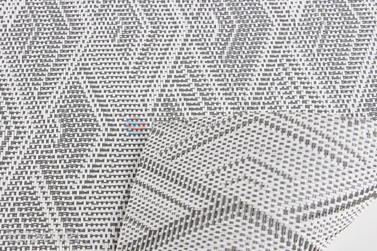 Hot products fashion jacquard pvc placemat pvc dinner mat