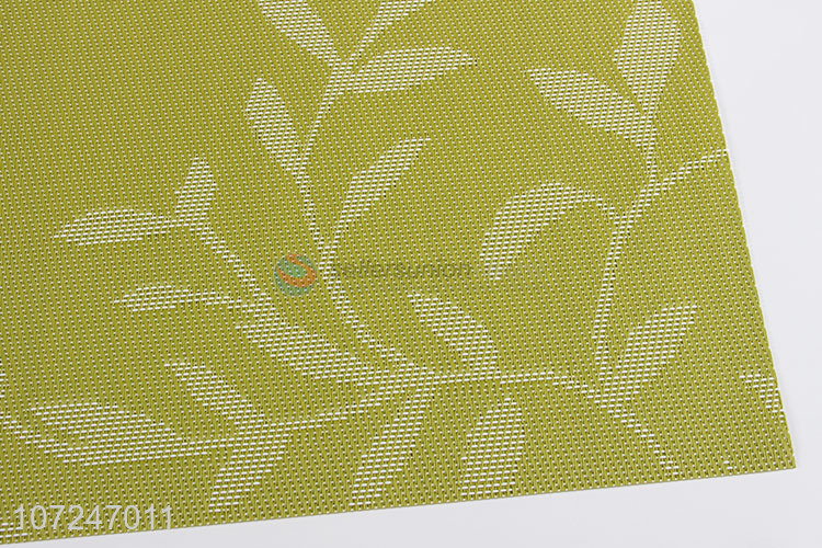 Best sale rectangle jacquard placemat/dinner mat/table mat