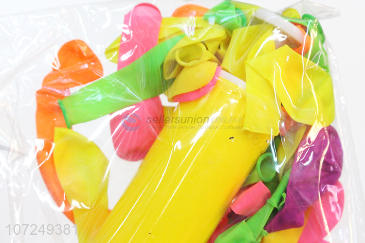 Hot Selling Colorful Balloons With Hand Pump Set