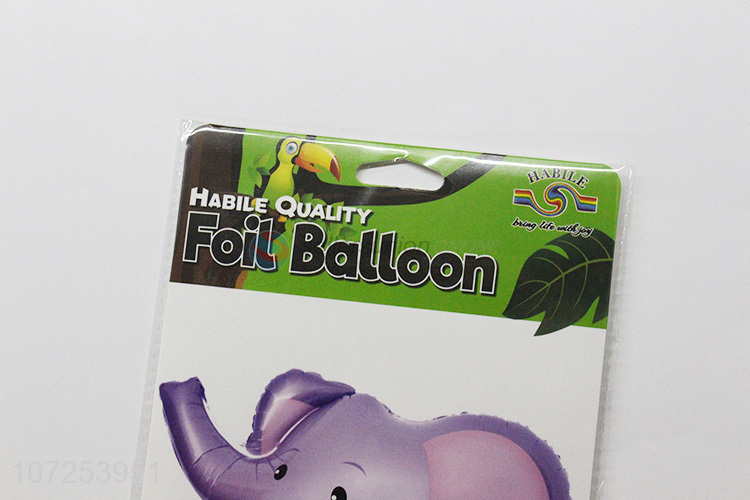 Suitable price decorative elephant helium balloon animal foil balloons