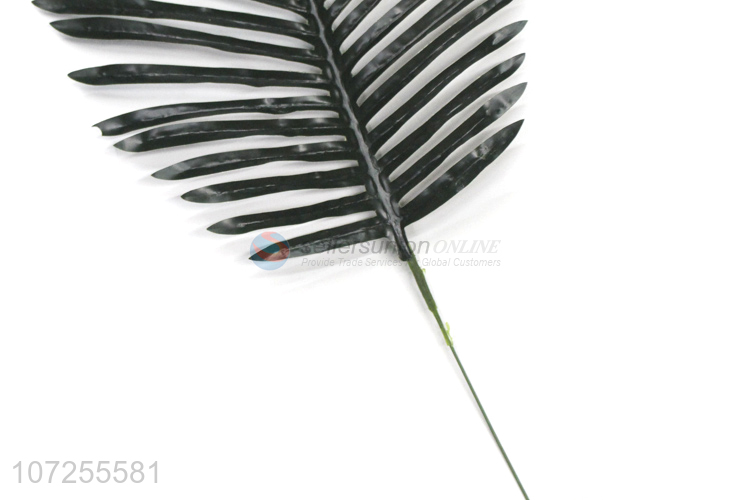 Delicate Design Big Caudate Lobe Artificial Plant Leaves