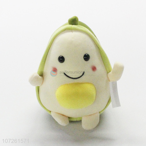 Factory wholesale handmade plush avocado toy cartoon fruit toy