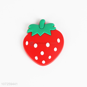Good Safe Strawberry Shape Magnetic Fridge Magnet