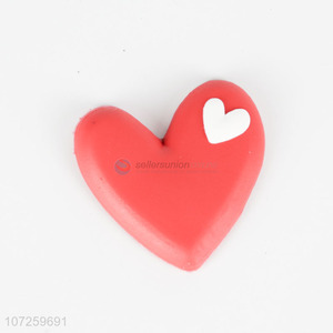 Best selling heart shape pvc fridge magnet