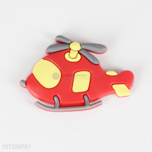 Reliable quality helicopter shape pvc fridge magnet