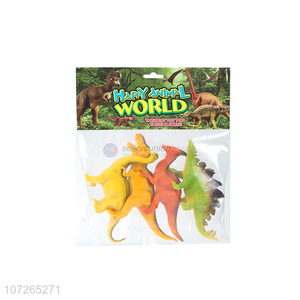 Cheap Price Plastic Dinosaur Model Toys Kids Funny Educational Toys Set