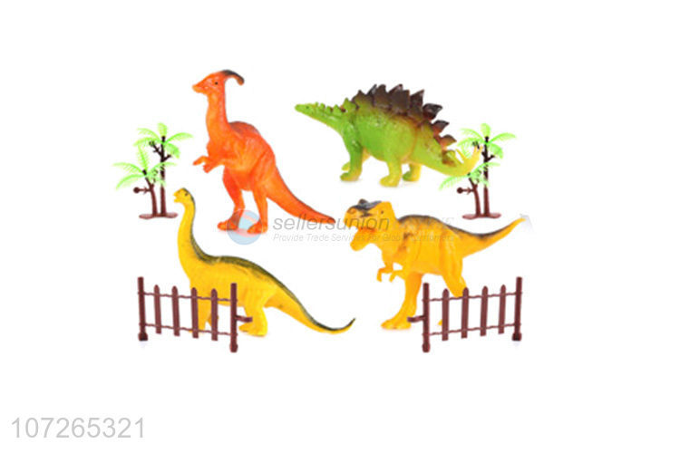 Factory Sell Simulation Toy Plastic Dinosaur Toy Set For Kids Gift