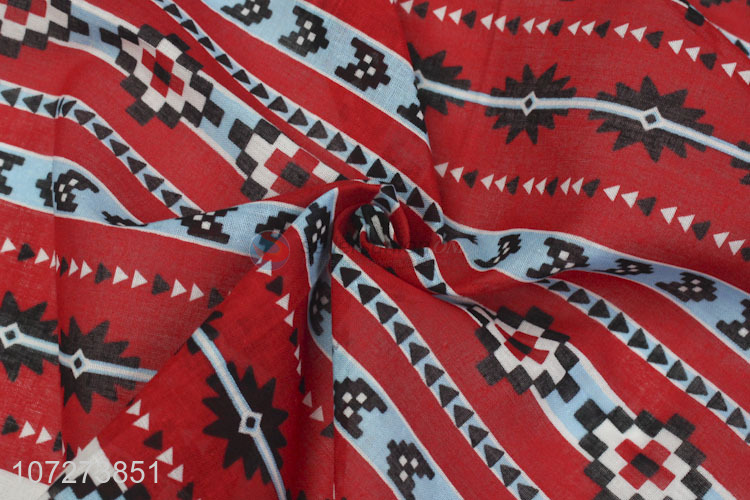 China supplier multi-use cotton square scarf customized square bandana
