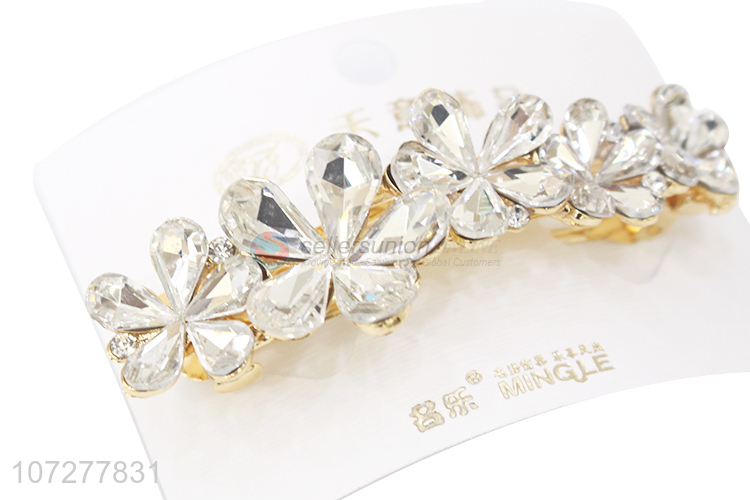 New Design Artificial Flower Hair Clip For Women
