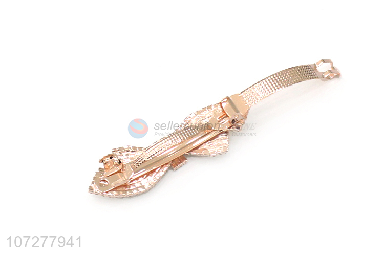 Fashion Style Rhinestone Hairpin Alloy Hair Clip