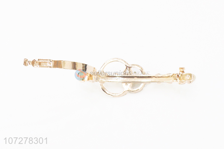 Best Sale Pearls Alloy Hair Clip For Women