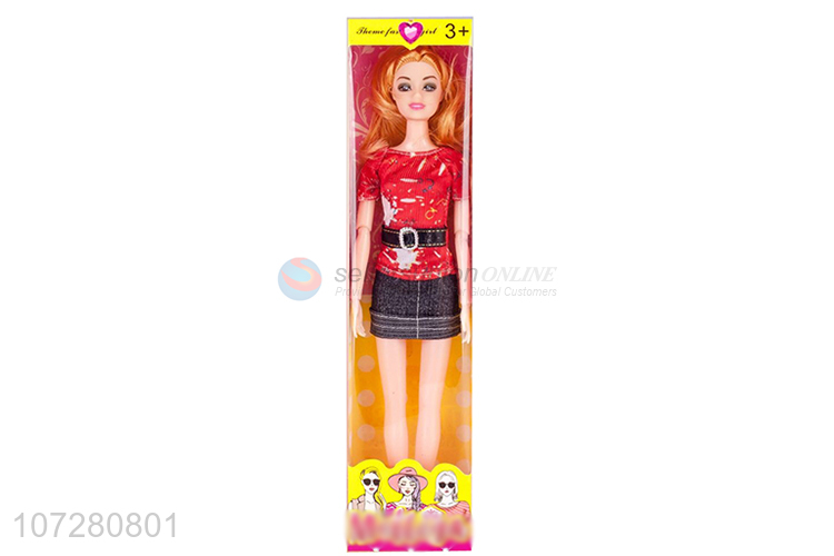 Best Quality 11 Joints Solid Body Beauty Girl Doll Toy