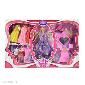 Best Price Solid Body Pretty Girl Doll With Accessories Set