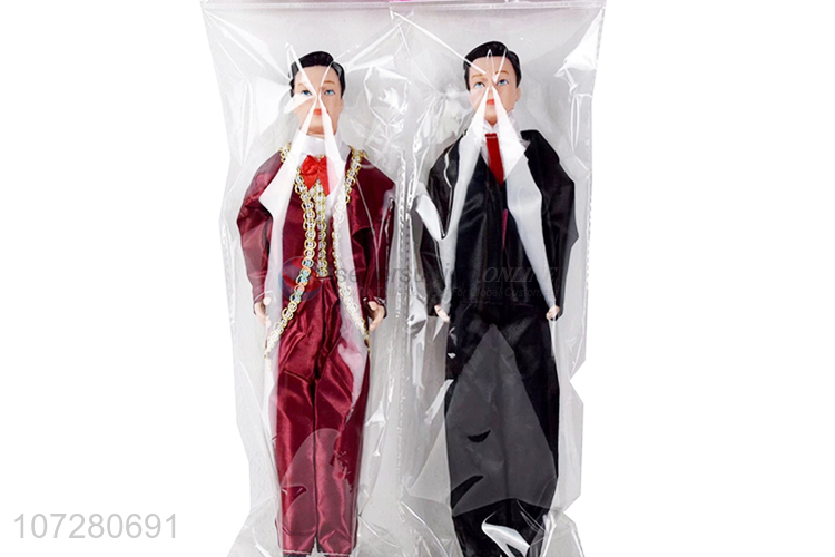 Wholesale Fashion Suit Men Solid Body Doll Toy