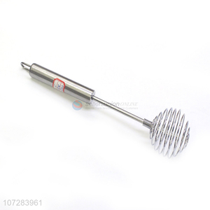 High Sales Kitchen Tools Stainless Steel Egg Whisk With Long Handle