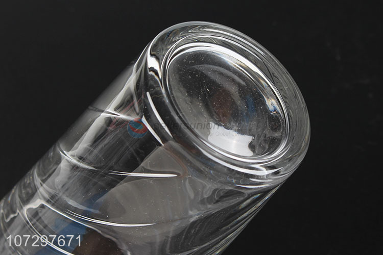 Contracted Design Transparent Glass Cup Drinking Water Glass Cup