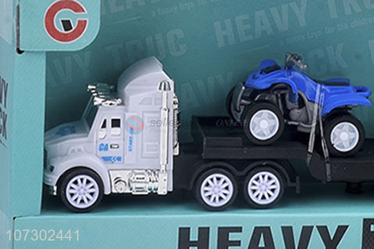 Direct Price Inertial Heavy Trailer Truck Toys Set For Kids Gift