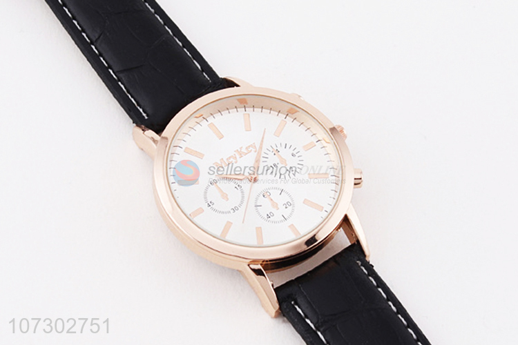 Wholesale Big Dial Wrist Watch Fashion Men Wristwatch