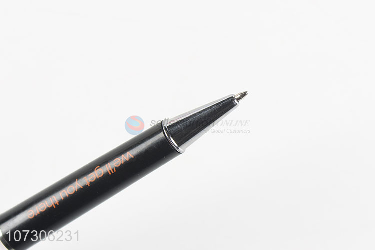 Unique design custom logo printed plastic ball-point pens student pens