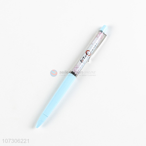 Suitable price school supplies cartoon plastic ball pens for students