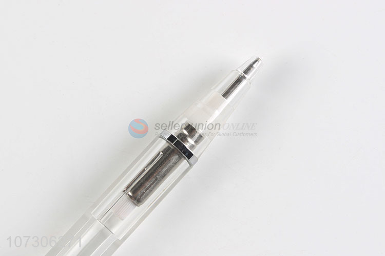 Factory price creative stationery led flashing ball-point pen