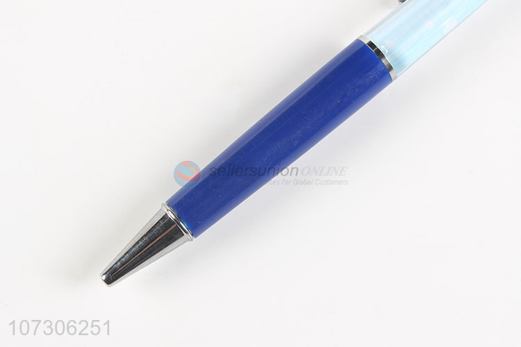 Low price customized logo plastic ball-point pens for office & school