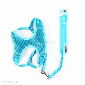 Superior quality pet products solid color adjustable mesh <em>dog</em> <em>harness</em>