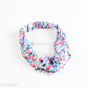 Unique Design Digital Printing Elastic Hairband For Women And Girls