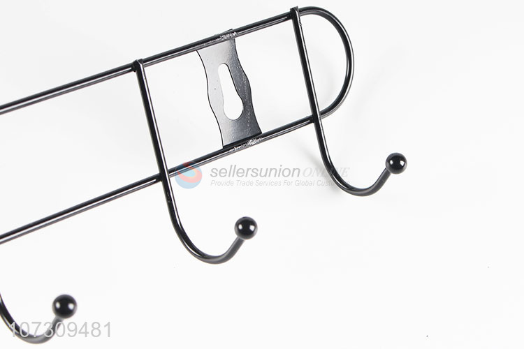 Cheap Price Household Decorative Metal Wire 10 Hooks Rack Wall Mounted Hanger Hooks