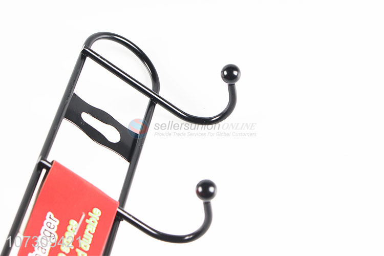 Wholesale Iron Wire Clothes Wall Mounted Hanger Hooks With 6 Hooks
