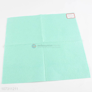 Fashion Green 10% Viscose Cleaning Cloth Cheap Dish Cloth