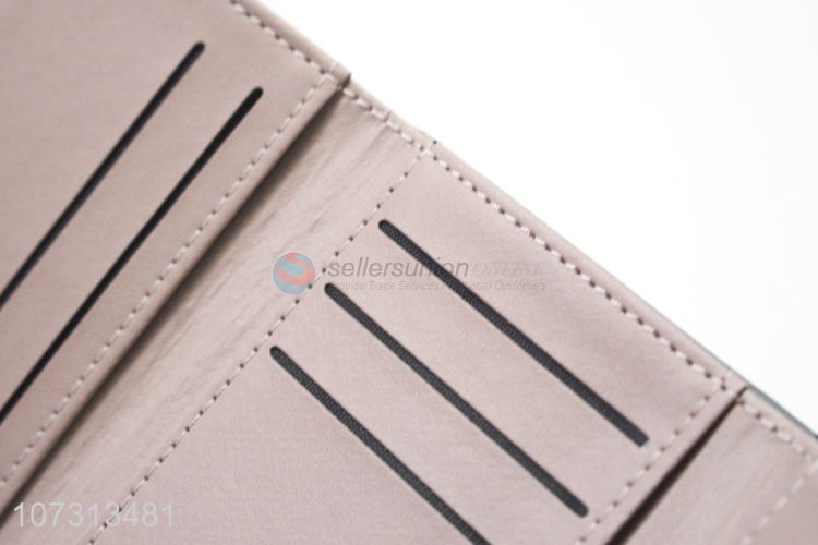 High Quality PU Leather Purse Fashion Card Holder