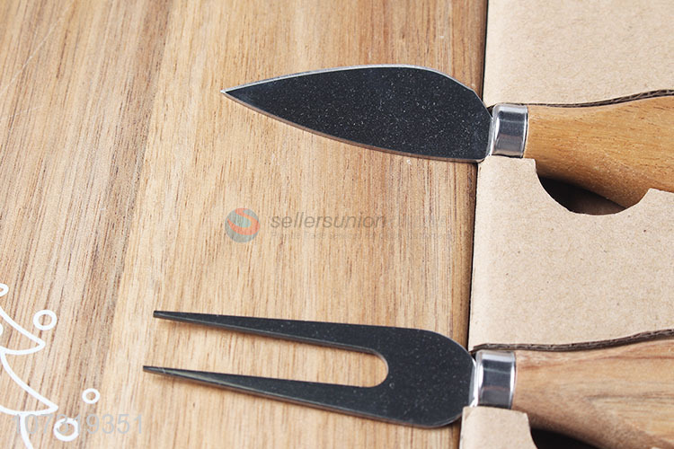 Factory Directly Sale Cheese Tools Set Cheese Cutting Board Knife Set