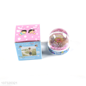 Factory Wholesale Souvenir Water Globe Photo Frame Snowglobe