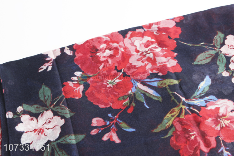 New style flower printed ladies scarf fashion scarf