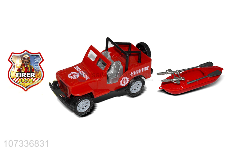 Best Quality Fire Boats Fire Truck Set Toy For Children