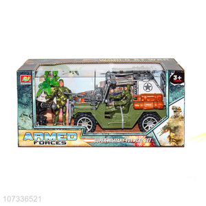 Good Quality Plastic Military Vehicle Military Toy Play Set