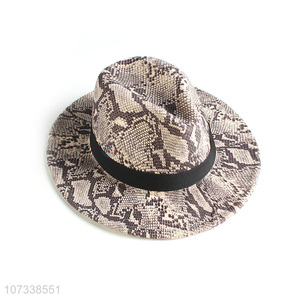 China Supplier Cheap Adults Polyester Material Panama Hat