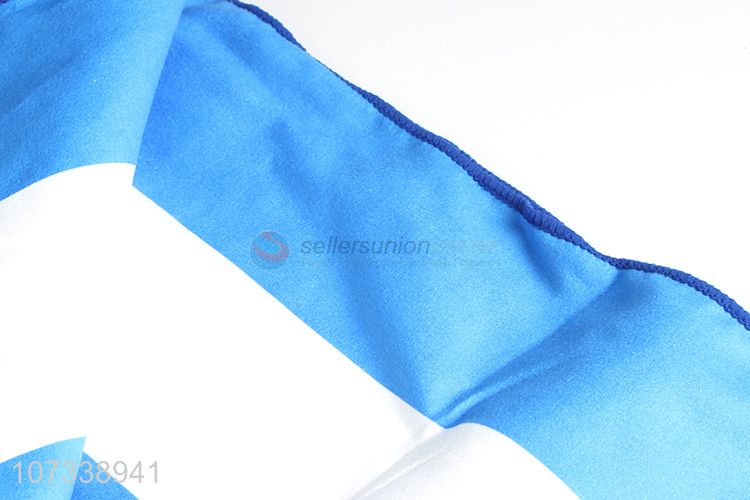 Wholesale Colorful Quick-Drying Beach Towel With Drawstring Bag