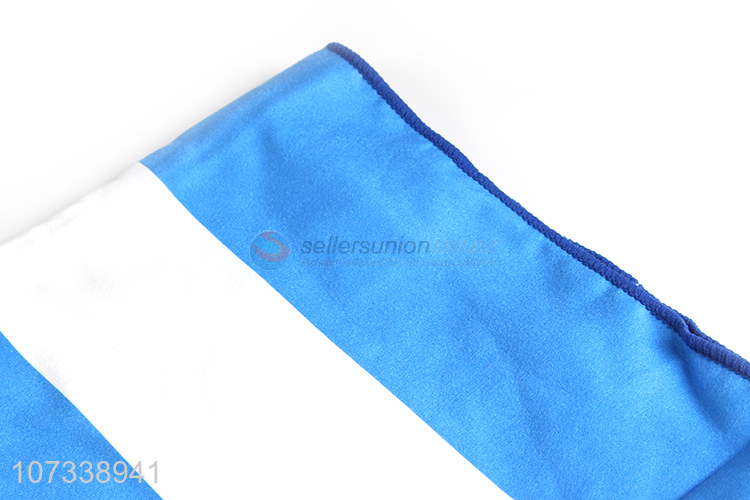 Wholesale Colorful Quick-Drying Beach Towel With Drawstring Bag