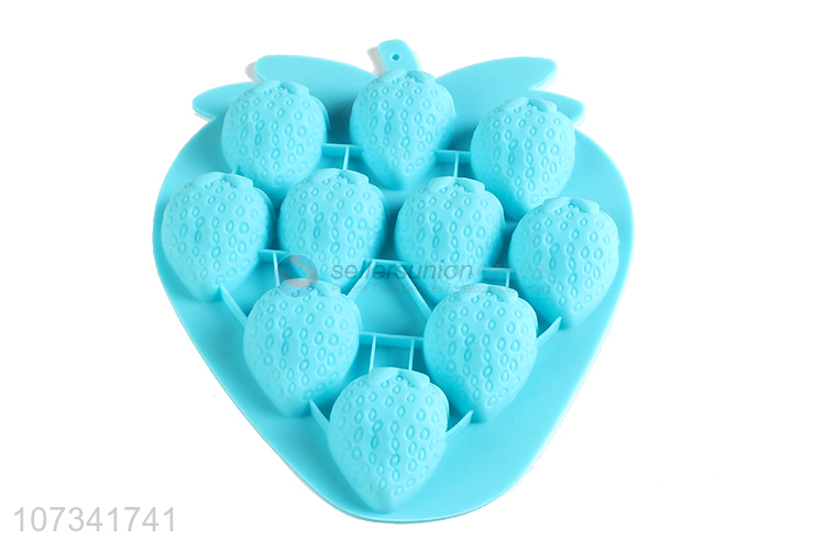 New Design Strawberry Shape Ice Cube Tray