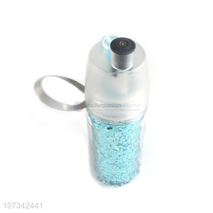 Best Sale 350ml Double Layer Spray Cup Portable Water Bottle