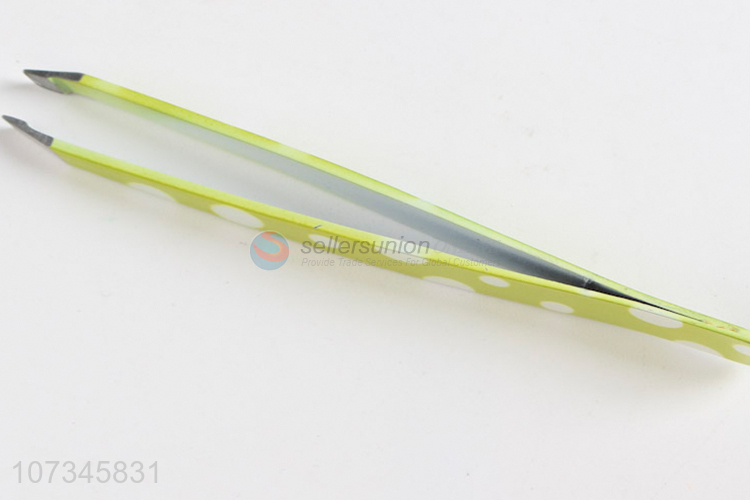 Fashion Colorful Stainless Steel Eyebrow Tweezers Cheap Eyebrows Pliers