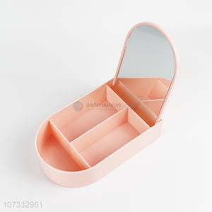 Fashion Makeup Mirror With Jewelry Storage Box