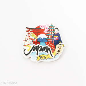 Hot sale Japan style resin fridge magnet resin fridge sticker