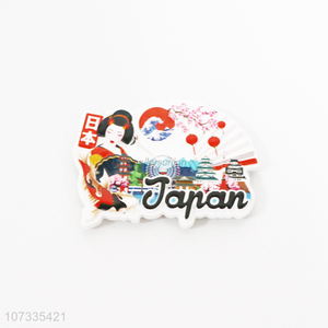 China manufacturer Japan style resin fridge magnet resin souvenir