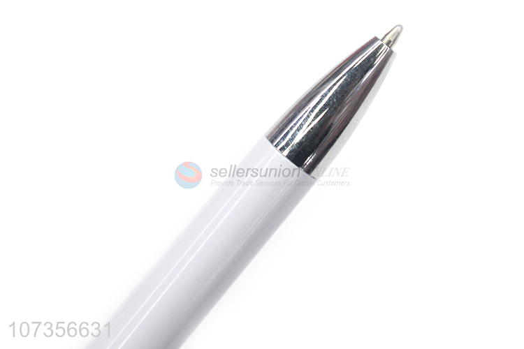 Fashion Style Press Click Ball Pen Plastic Ballpoint Pen