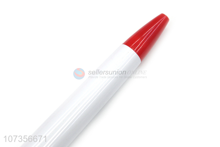 Custom Logo Advertising Ballpoint Pen Press Type Ball Pen