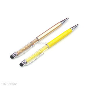 Delicate Design Touch Stylus Ball Pen Fashion Stationery